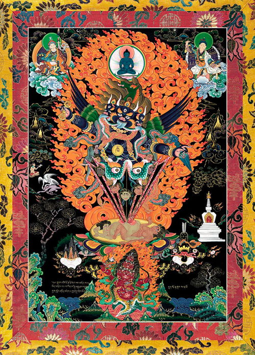 Постер Темный Гаруда Драгпо Тачунг Барва, 33 х 49 см