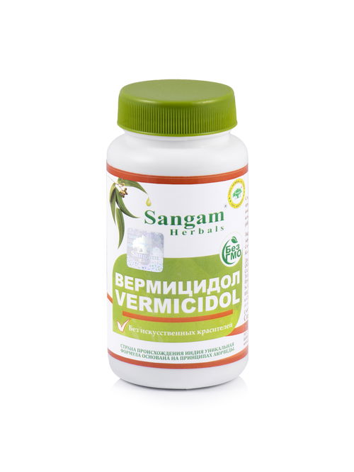 Вермицидол Sangam Herbals (60 таблеток)