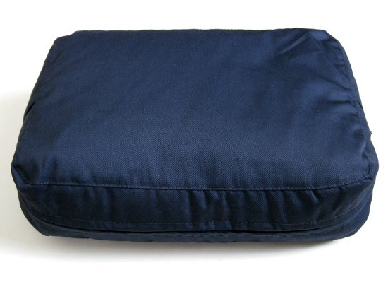Подушка-кирпичик для медитации синяя. 