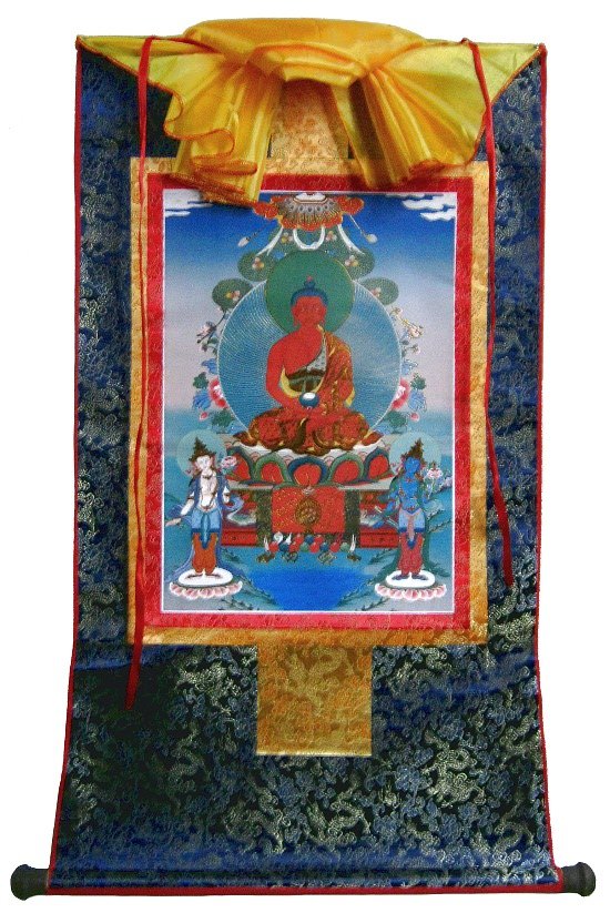 Тханка Амитабха (печатная), 54 х 83 см, изображение: 30 х 44 см