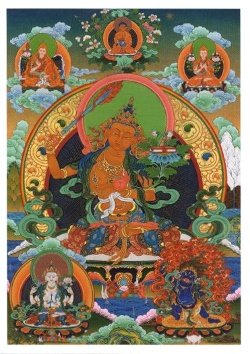 Открытка Бодхисаттва Манджушри (7 x 10 см)