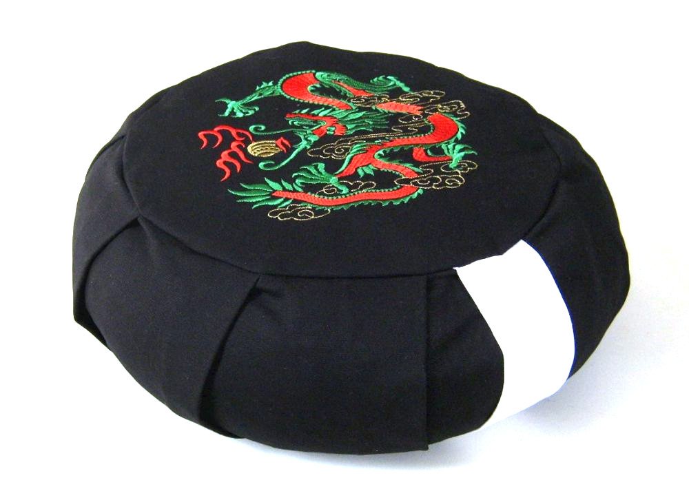 Купить Дзафу с вышивкой (красно-зеленый дракон) в интернет-магазине Ариаварта