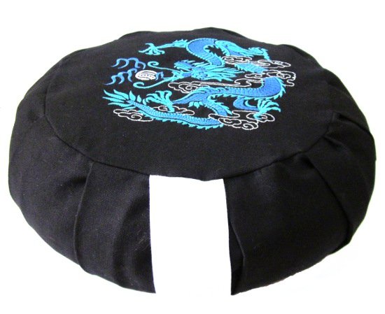 Купить Дзафу с вышивкой (сине-голубой дракон) в интернет-магазине Ариаварта