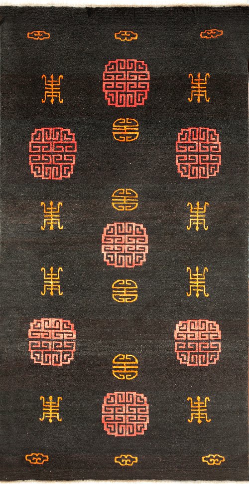Тибетский ковер (92 х 180 см, овечья шерсть, шелк)