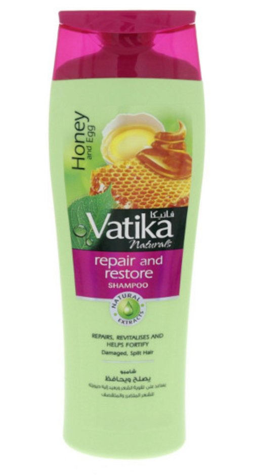 Шампунь для волос Dabur Vatika Naturals Repair and Restore (восстановление) (400 мл)