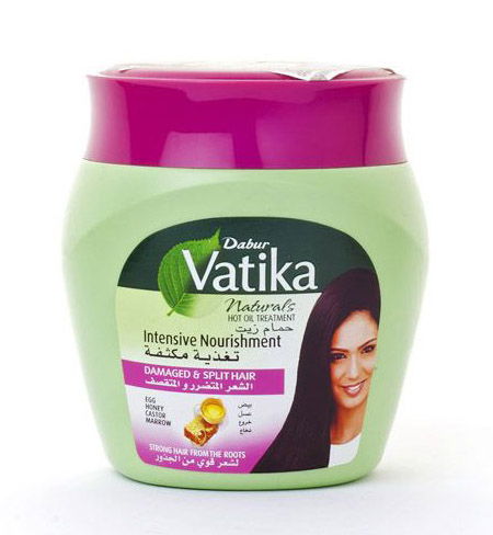 Маска для волос Dabur Vatika Naturals Hot Oil Treatment Intensive Nourishment (интенсивное питание)