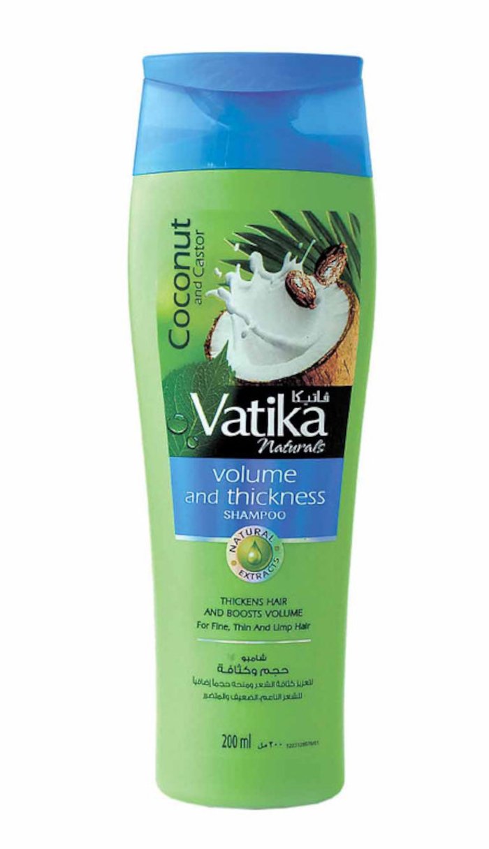 Купить Шампунь для волос Dabur Vatika Naturals Volume and Thickness (для придания объема) (200 мл) в интернет-магазине #store#