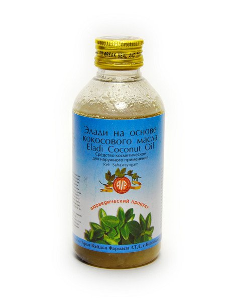 Массажное масло Элади на основе кокосового масла (Eladi Coconut Oil)