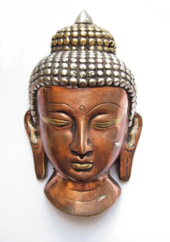 Маска "Будда Шакьямуни", 14 х 8,5 см.