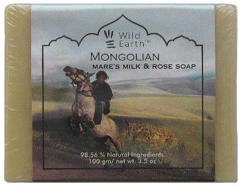 Мыло Mongolian Mares Milk and Rose Soap (монгольское кобылье молоко и роза)