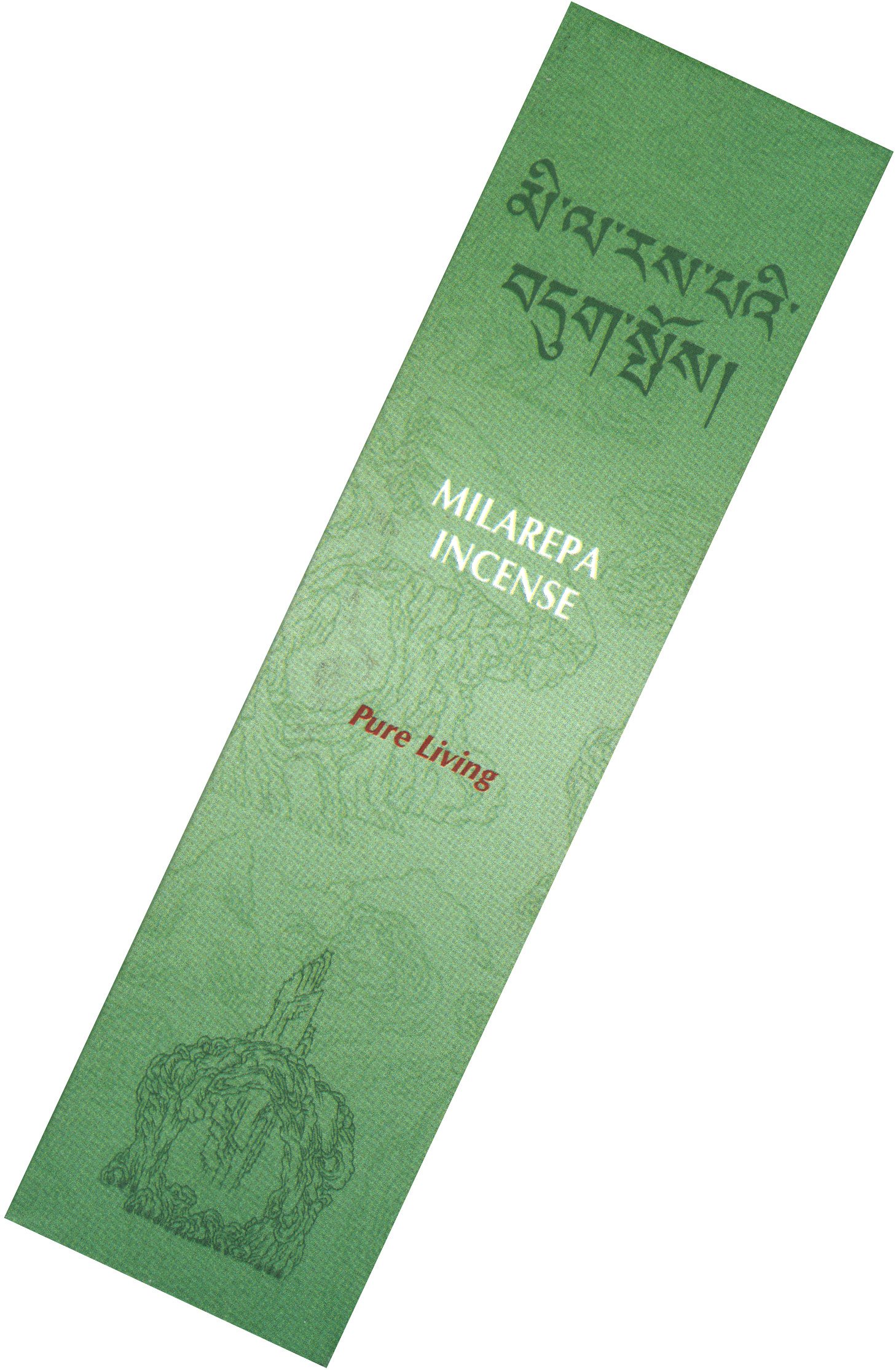 Благовоние Milarepa Incense (Миларепа), 20 палочек по 14 см. 