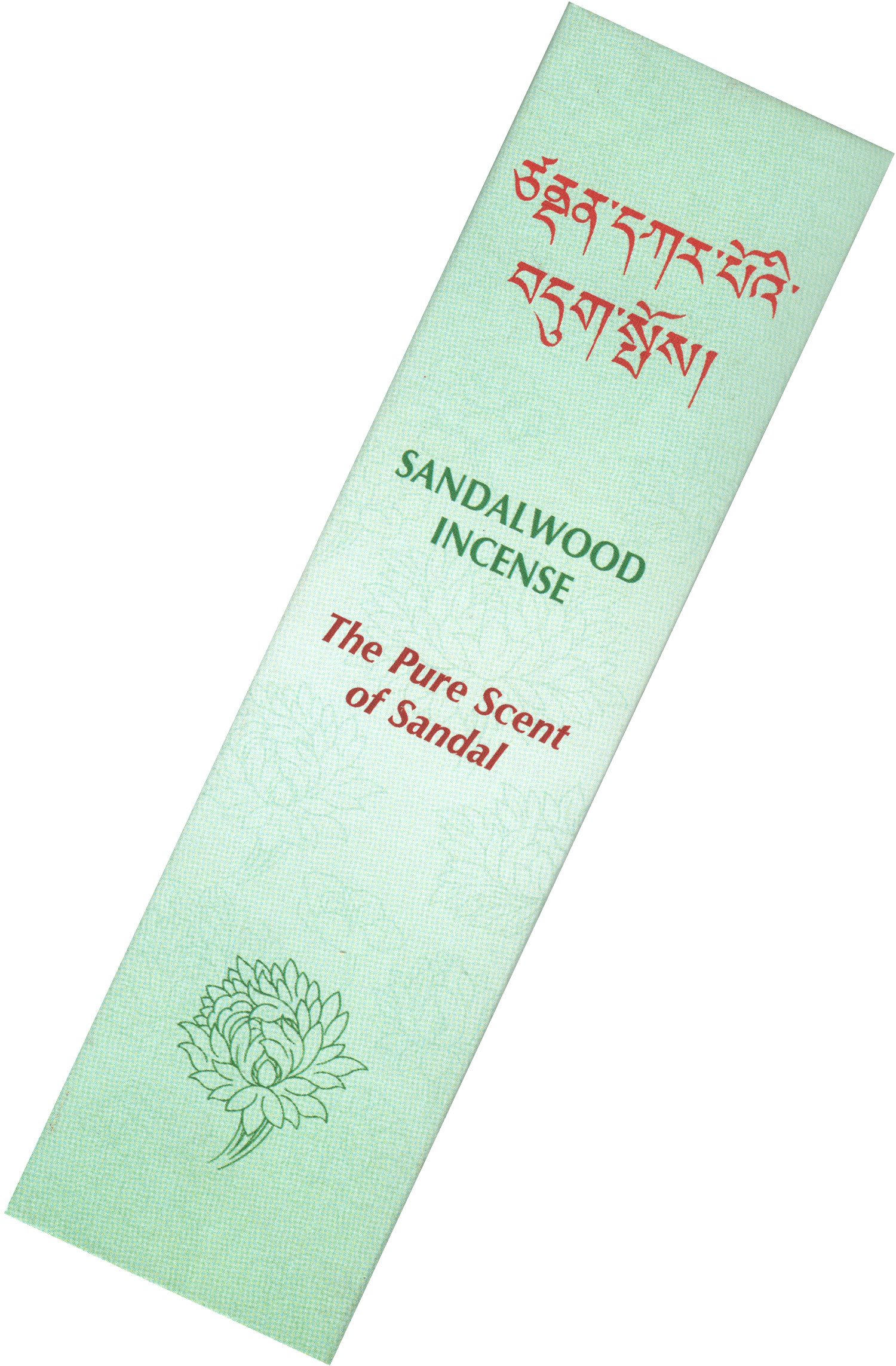Благовоние Sandalwood Incense (Сандаловое дерево), 20 палочек по 14 см. 