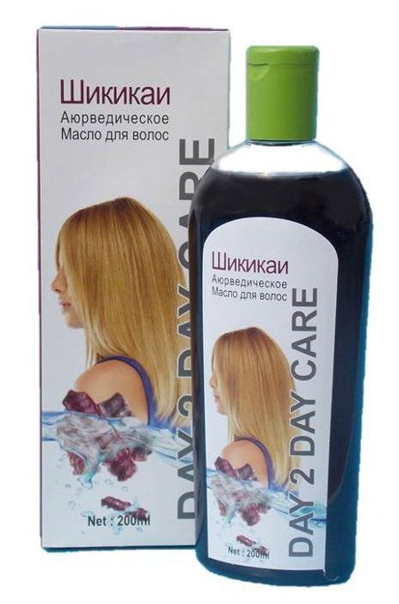 Аюрведическое масло для волос Шикакай (Ayurvedic Hair Oil Day 2 Day Care Shikakai)