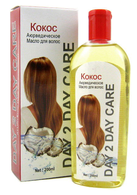 Аюрведическое масло для волос Кокос (Ayurvedic Hair Oil Day 2 Day Care Coconut), 200 мл