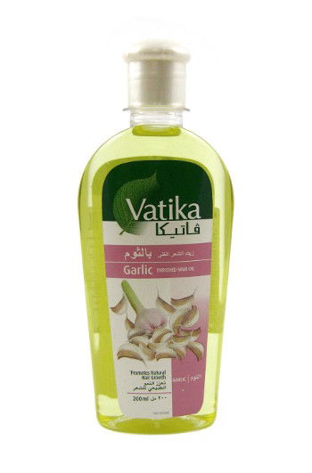 Масло для волос Dabur Vatika Garlic (обогащённое чесноком)