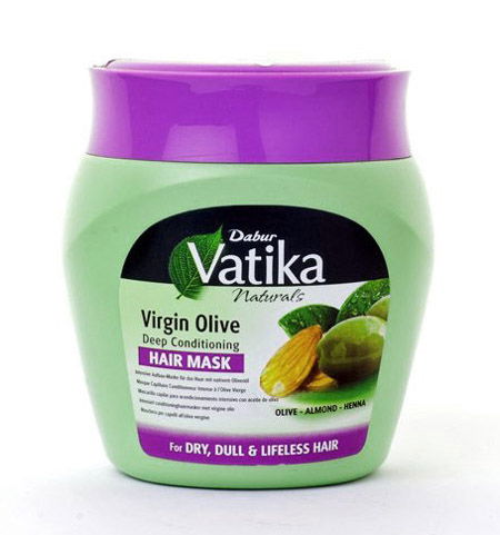 Маска для волос Dabur Vatika Naturals Virgin Olive Deep Conditioning (глубокое кондиционирование)