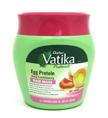 Купить Маска для волос Dabur Vatika Naturals Egg Protein (с яичным белком) в интернет-магазине Ариаварта