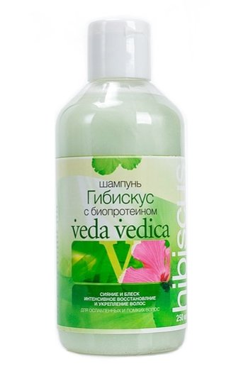 Купить Шампунь Гибискус с биопротеинами Veda Vedica (уценка) в интернет-магазине #store#