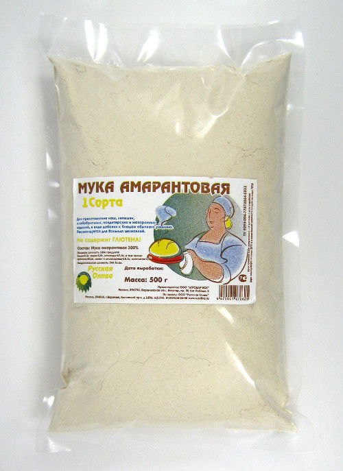 Мука амарантовая Сорт 1 (500 г)