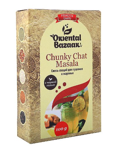Купить Смесь специй для тушения и жаренья (Chunky Chat Masala) (уценка) в интернет-магазине #store#