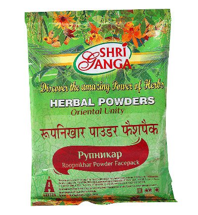 Купить Рупникар (Roopnikhar powder facepack) 100 г в интернет-магазине Ариаварта