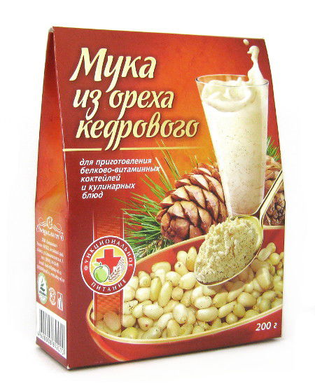 Мука из ореха кедрового