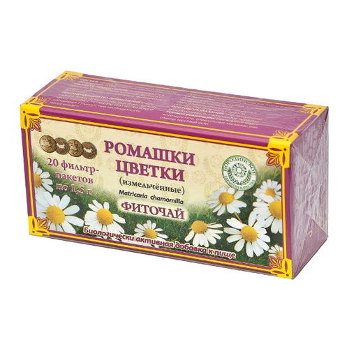 Фиточай "Ромашки цветки" (измельченные) 30 г