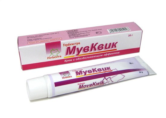 Купить Крем с обезболивающим эффектом Мувквик (30 г) (уценка) в интернет-магазине Ариаварта
