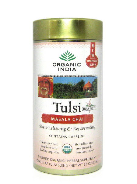 Чайный напиток базиликовый со специями Tulsi Masala Chai (100 г)