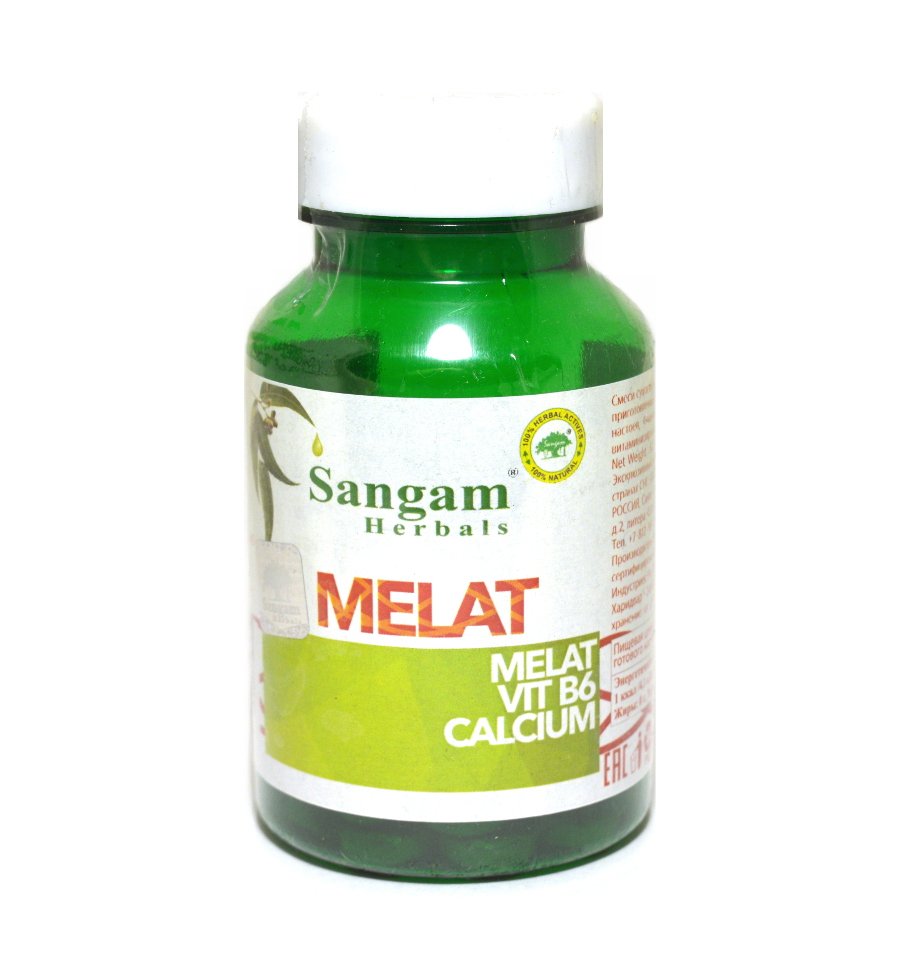 Купить Мелат Sangam Herbals (60 таблеток) в интернет-магазине #store#