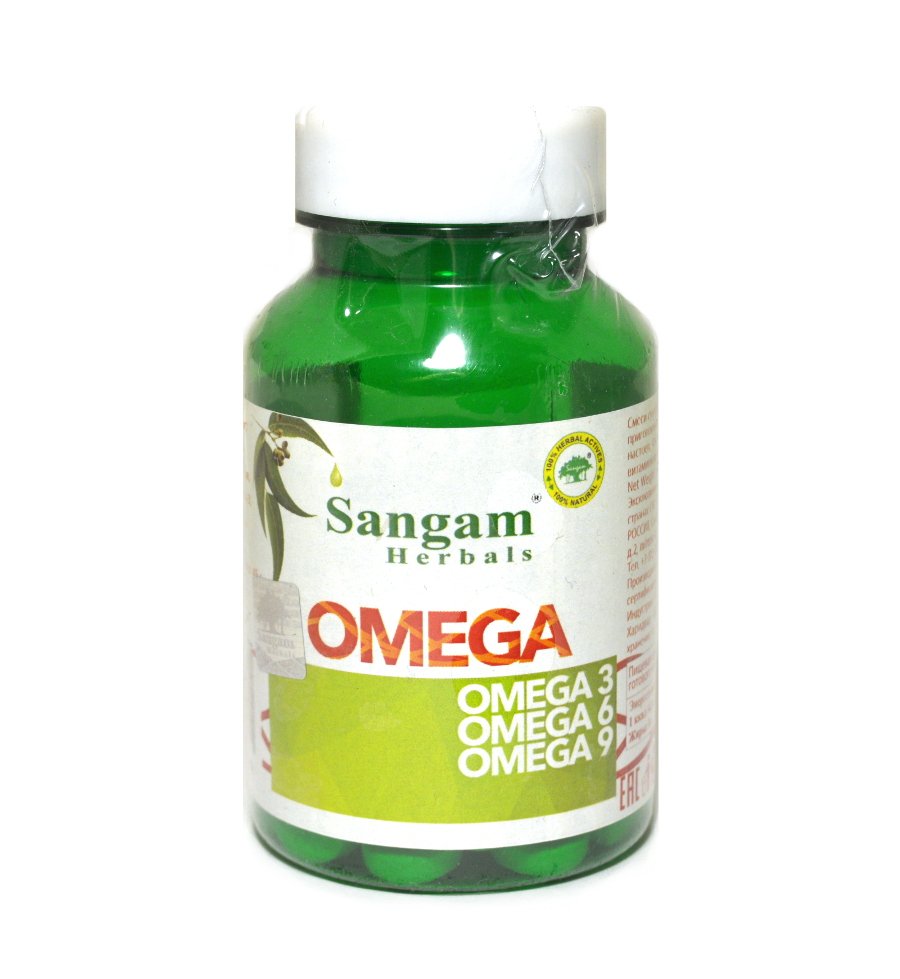 Омега Sangam Herbals (60 таблеток). 