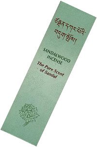 Благовоние Sandalwood Incense (Сандаловое дерево), 20 палочек по 13,5 см, Сандаловое дерево