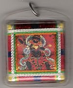 Тибетский защитный амулет Экаджати, 4 x 4 см