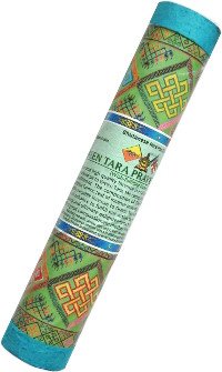 Благовоние Green Tara Prayer Incense, 25 палочек по 21 см