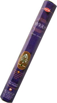 Благовоние Myrrh (Мирра), 20 палочек по 24 см