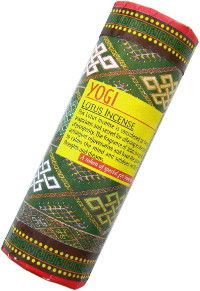 Благовоние Yogi. Lotus Incense, 24 палочки по 11 см