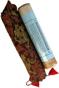 Благовоние Pure Traditional Tibetan Praying Incense (в чехле из ткани), 17 см