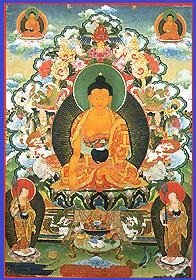 Открытка Будда трех времен (15 x 21,5 см), 15 x 21,5 см