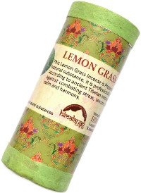 Благовоние Lemon Grass Incense (Лимонная трава), 24 палочки по 9,5 см