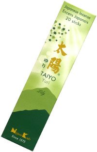 Благовоние Taiyo Yuri (лилия), 20 палочек по 14 см