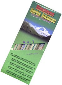 Himalayan Herbs Incense (набор из 4 благовоний), 19 палочек по 19 см