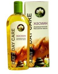Аюрведическое массажное масло Жасмин (Ayurvedic Body Massage Oil Jasmine)