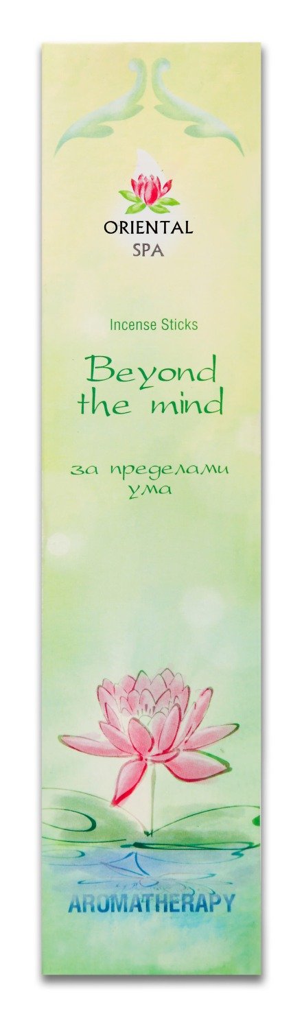 Купить Благовоние Beyond the mind (За пределами ума), 15 палочек по 20,5 см в интернет-магазине Ариаварта
