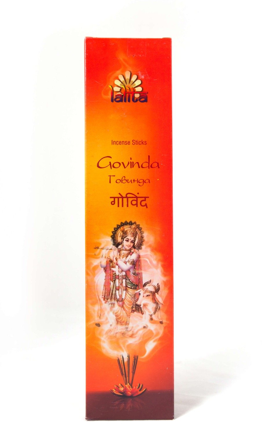 Благовоние Govinda (Говинда), 27 палочек по 20,5 см