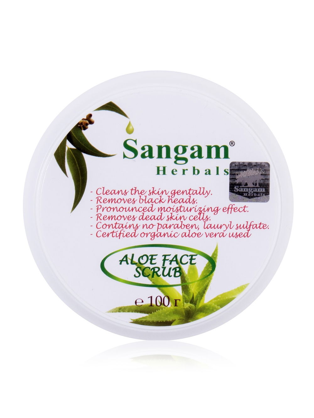 Гель для лица Sangam Herbals Aloe Vera (Neem and Tulsi)