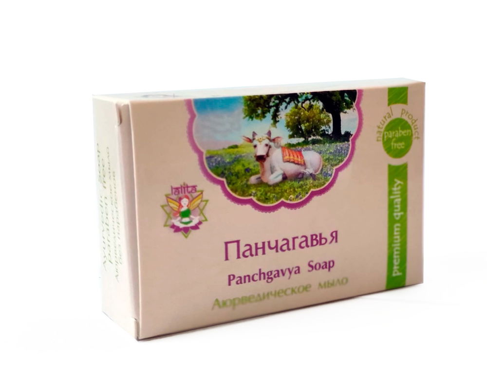 Мыло аюрведическое Панчагавья Oj Panchgavya Soap (75 г)