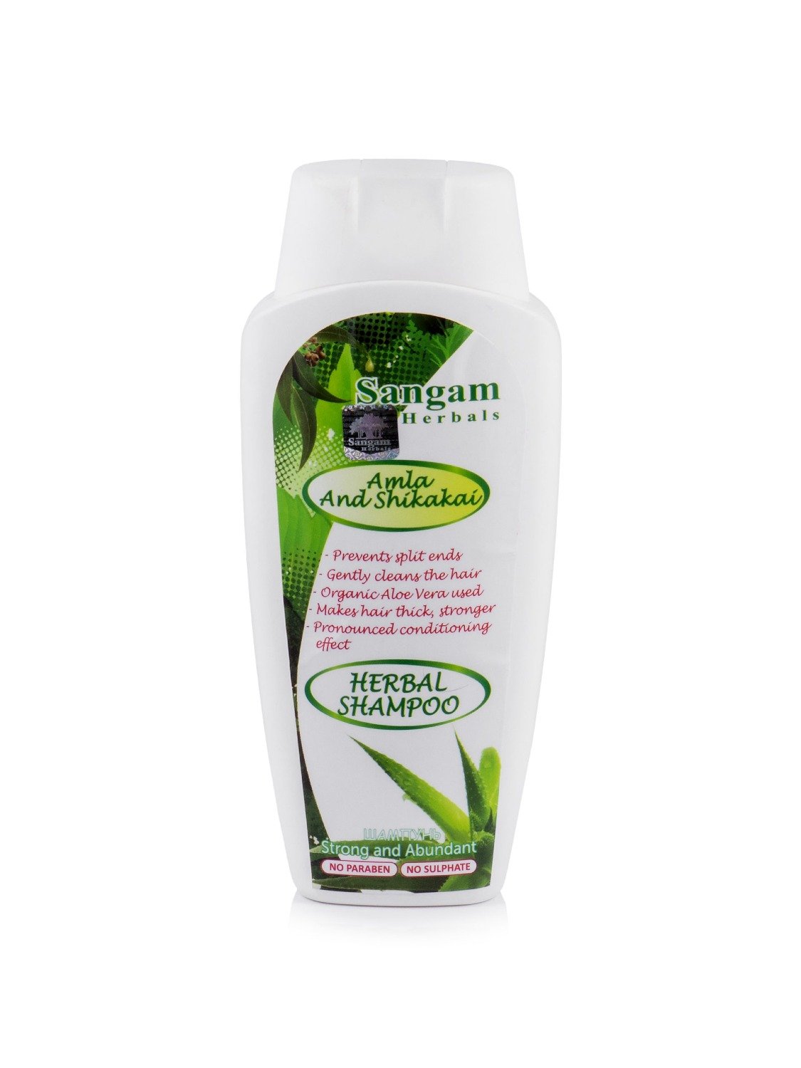 Шампунь для волос Sangam Herbals (Amla and Shikakai). 