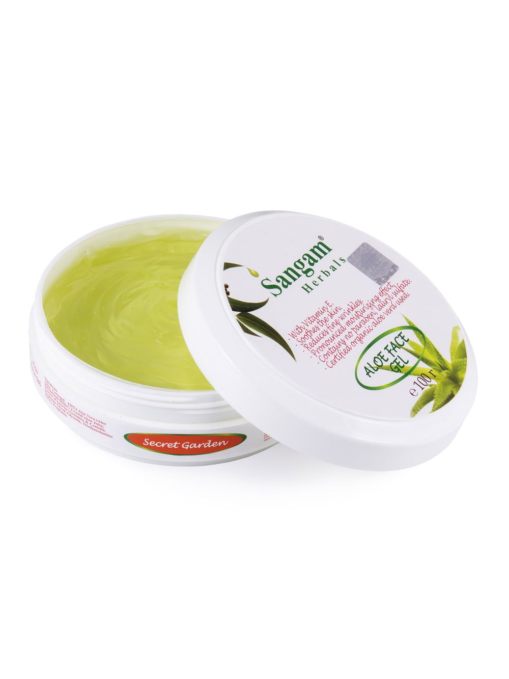 Гель для лица Sangam Herbals Aloe Vera (Secret Garden), 100 г