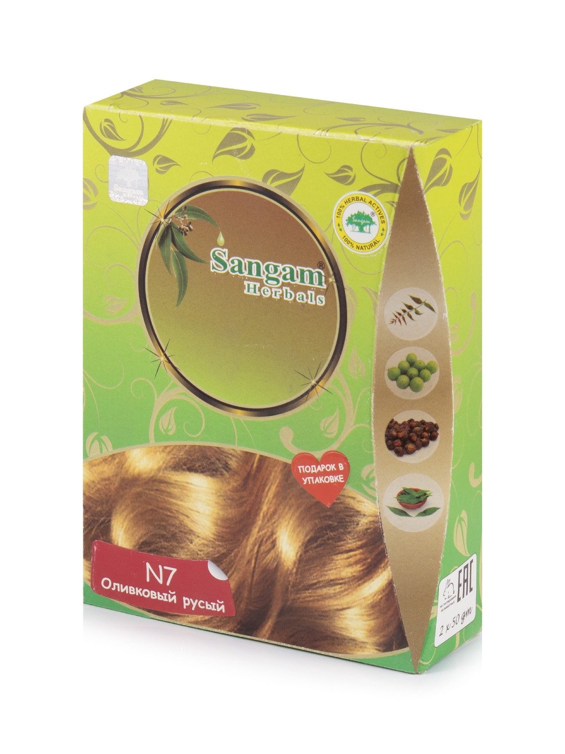 Купить Краска для волос Оливковый русый (N7, Светло-коричневый) в интернет-магазине #store#