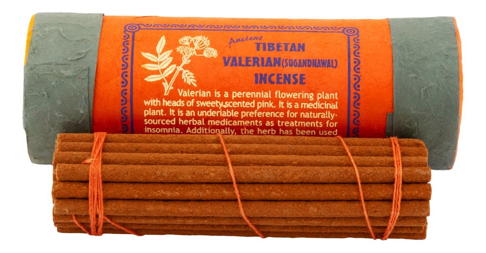 Благовоние Tibetan Valerian Sugandhawal Incense / валериана, 30 палочек по 11 см, 30, Валериана